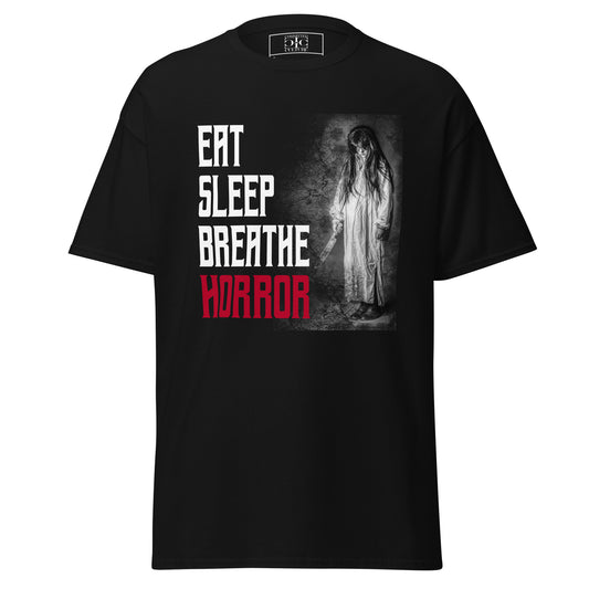 Eat Sleep Breathe Horror Tee