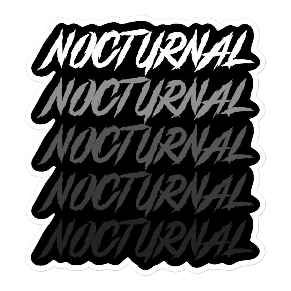 Nocturnal Sticker