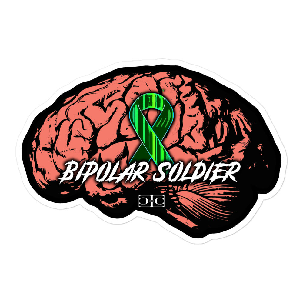 Bipolar Soldier Sticker