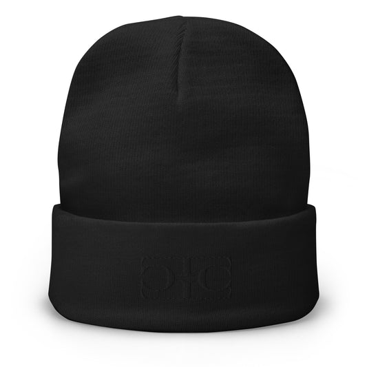 CTTC Classic Blackout Embroidered Beanie