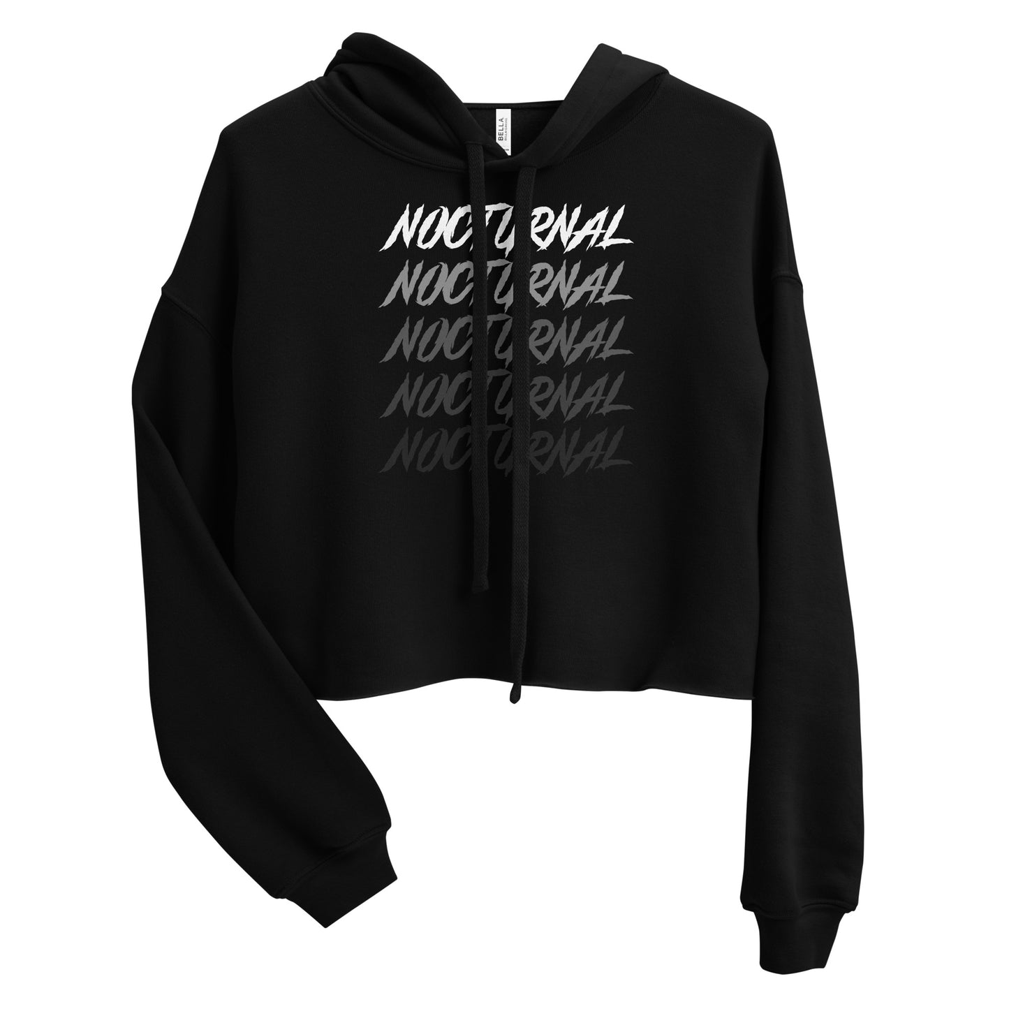 Nocturnal Crop Hoodie