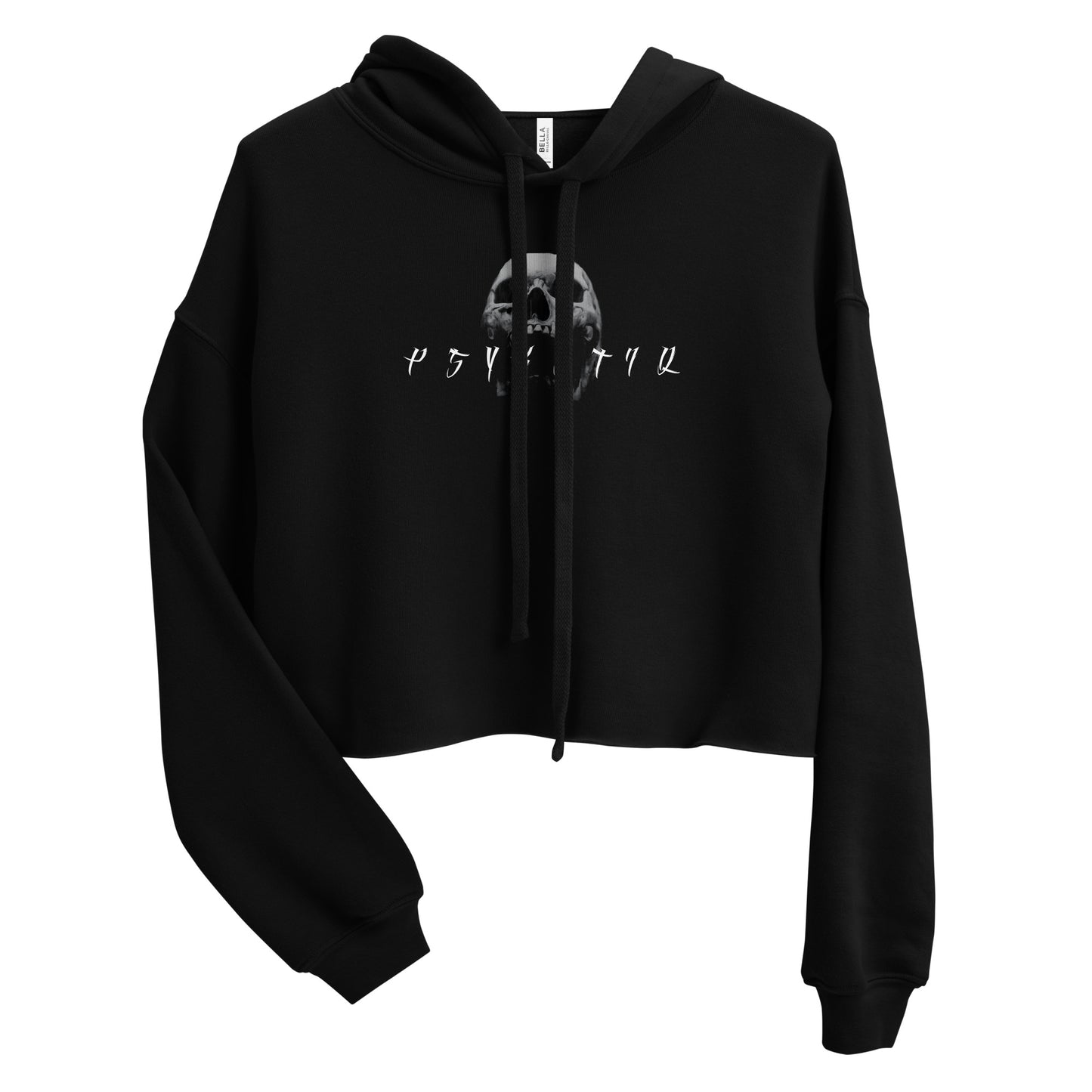 PSYKOTIQ Crop Hoodie