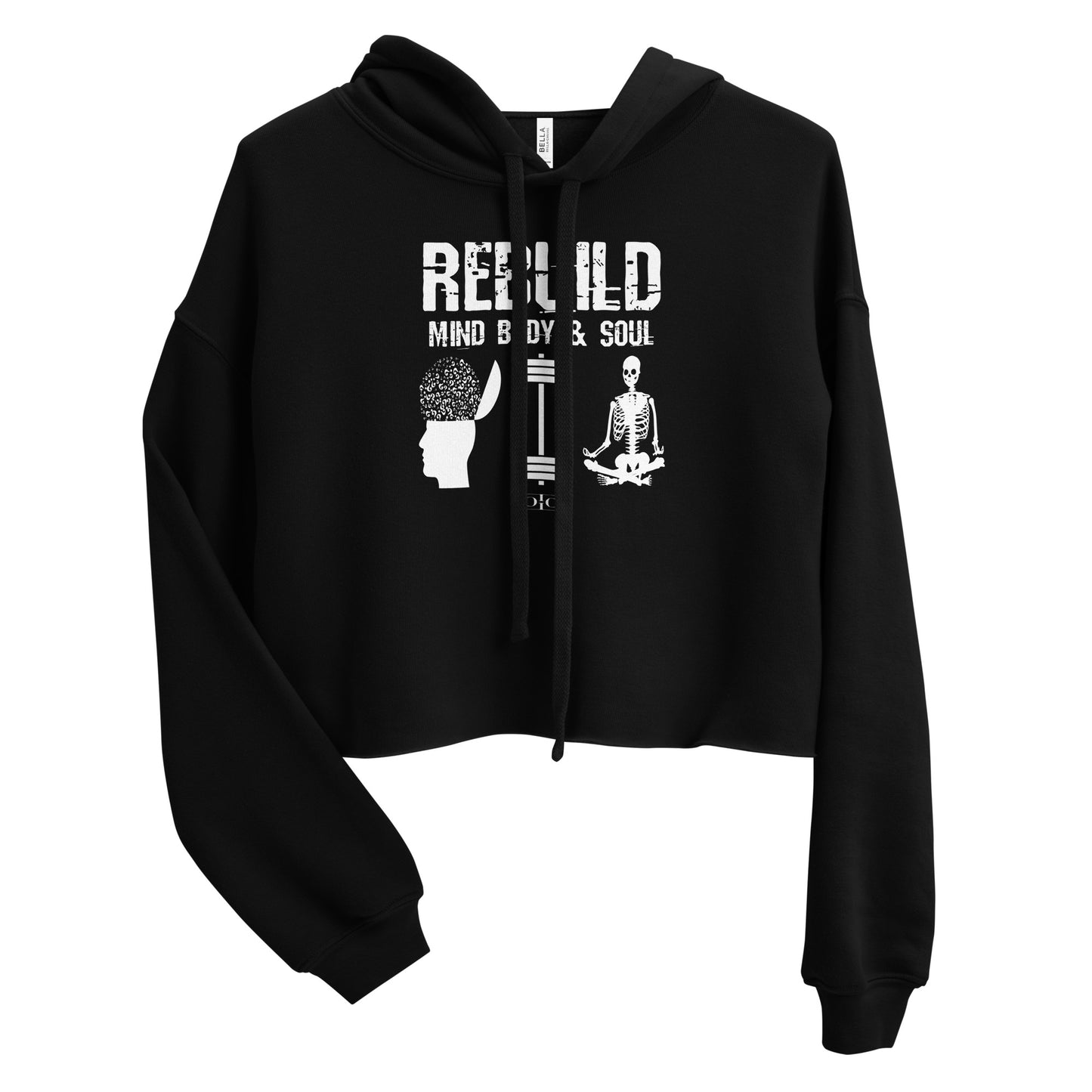 Rebuild Mind Body & Soul Crop Hoodie